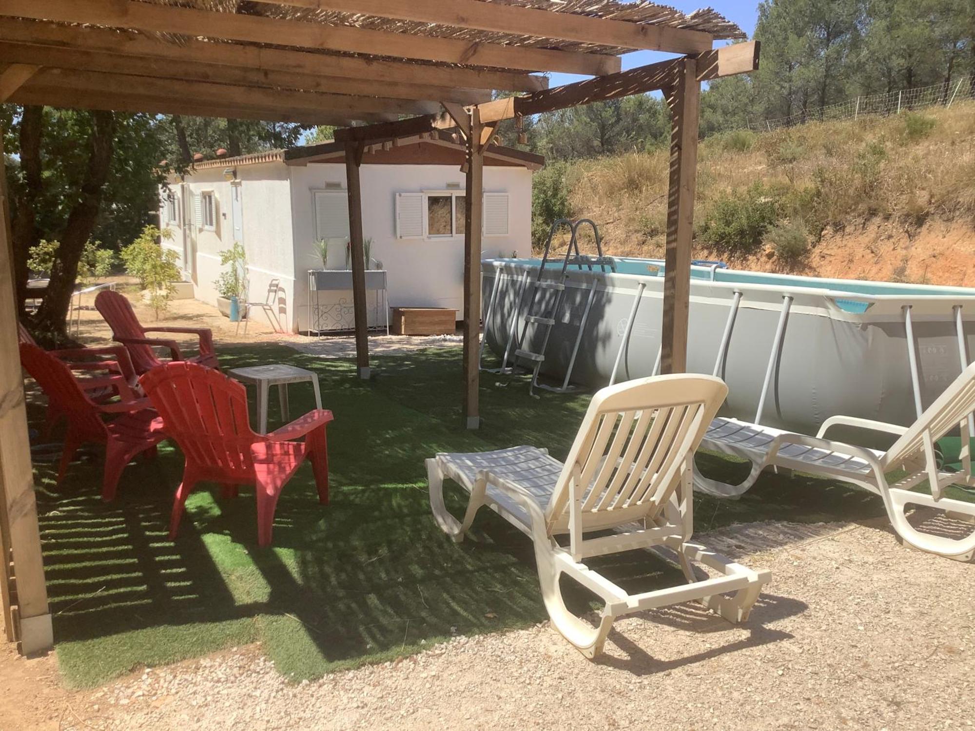 Bungalow Avec Piscine Privative Proche Aix En Provence La Barben Exterior photo